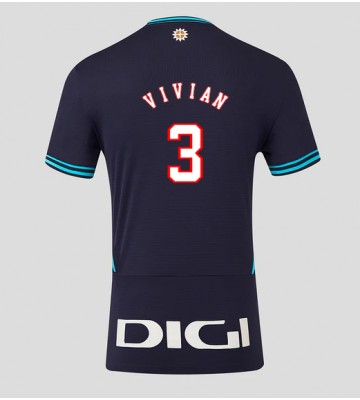 Athletic Bilbao Dani Vivian #3 Replik Auswärtstrikot 2025-26 Kurzarm